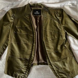 Vintage PU leather jacket